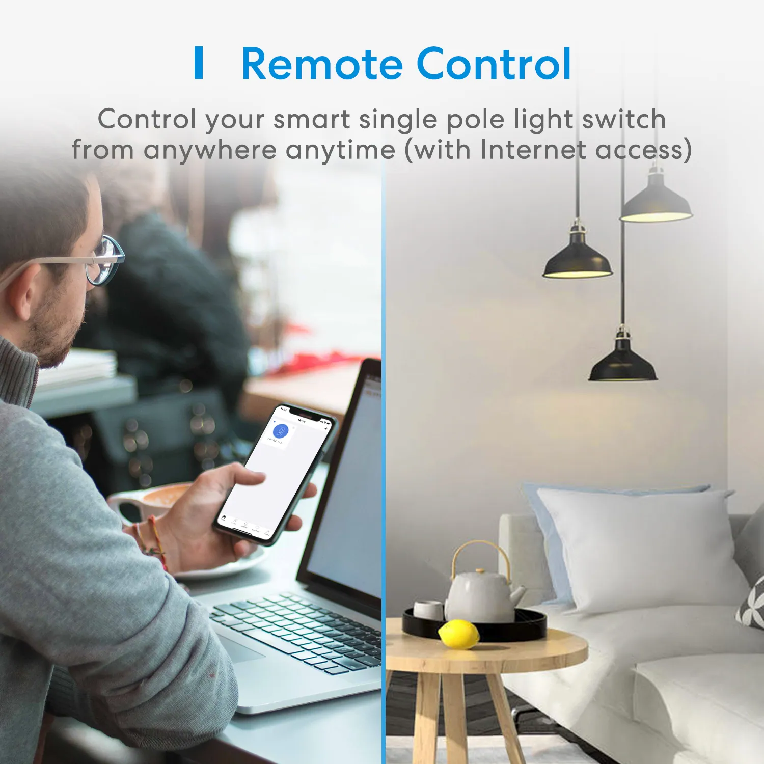 Meross Smart Wi-Fi Single Pole Switch