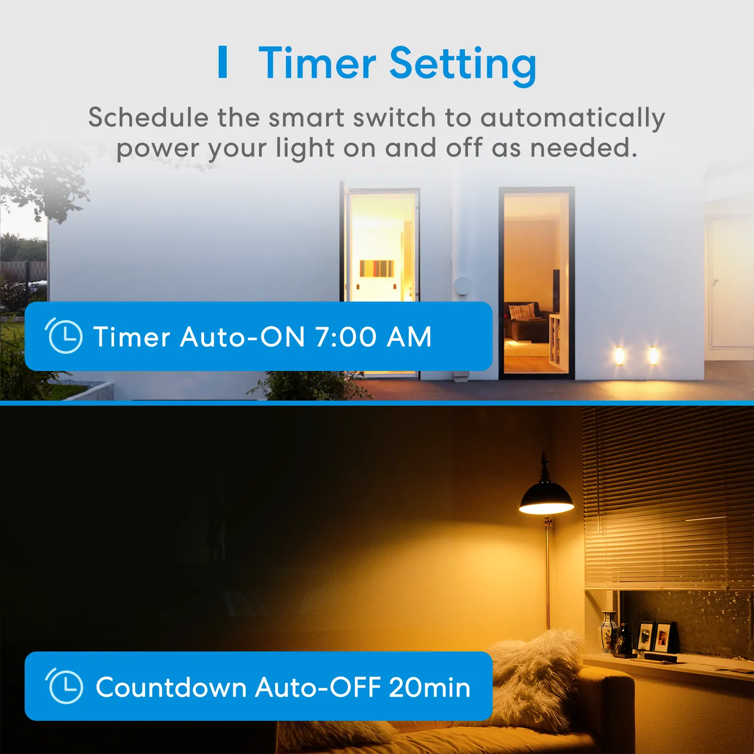 Meross Smart Wi-Fi Single Pole Switch