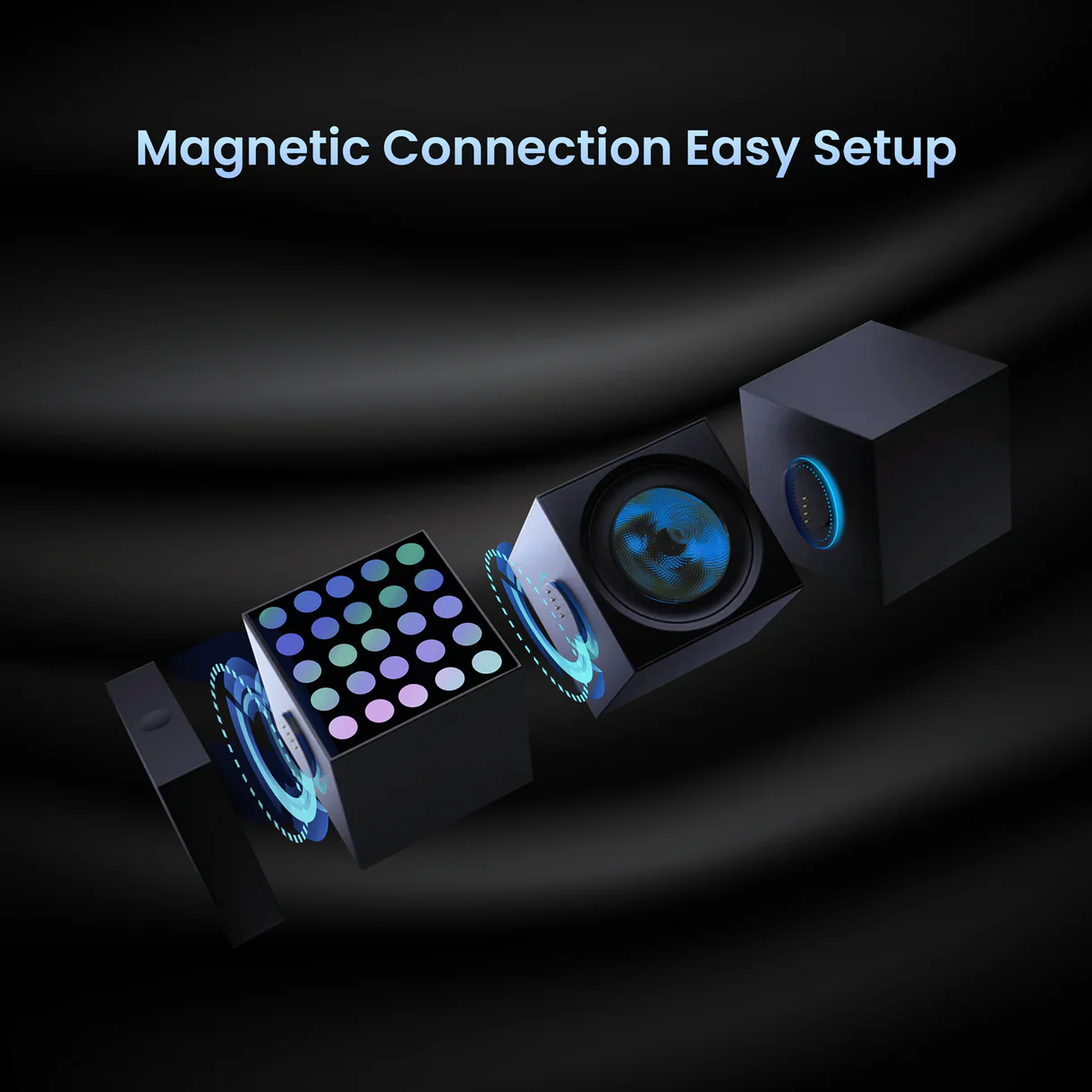 Yeelight Smart Cube Clock Kit (Included 4 Matrix Cube)